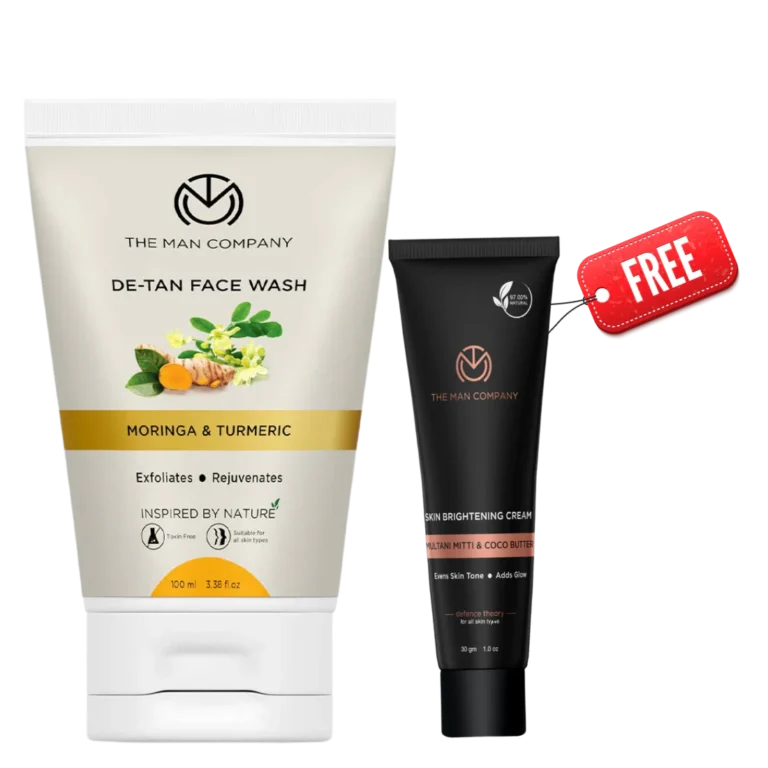 De-Tan Face Wash I Moringa & Turmeric