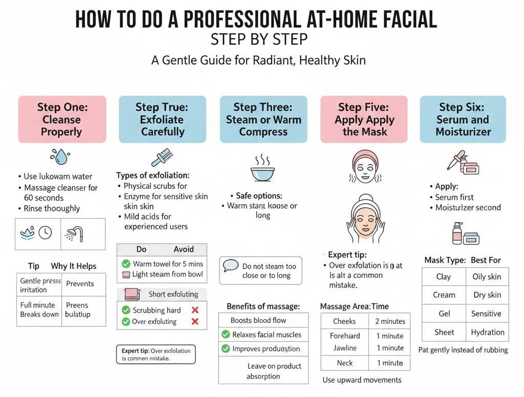 How to Choose the Right At-Home Facial Kit
