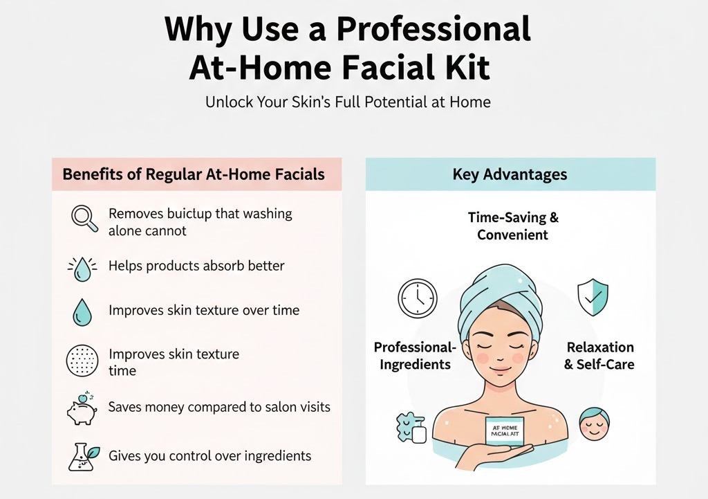 Why Use a Professional At-Home Facial Kit