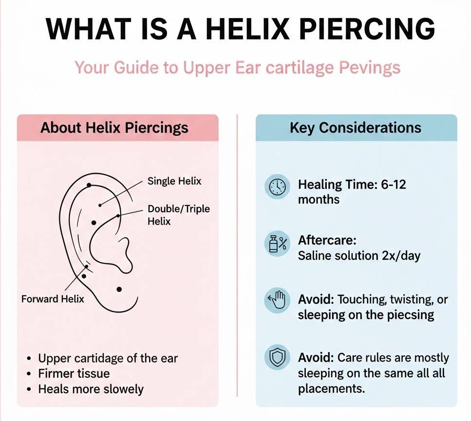 What Is a Helix Piercing