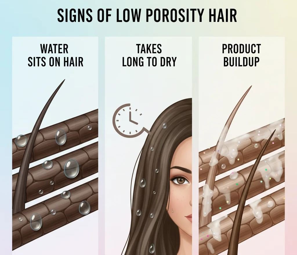 Identifying Low Porosity Hair